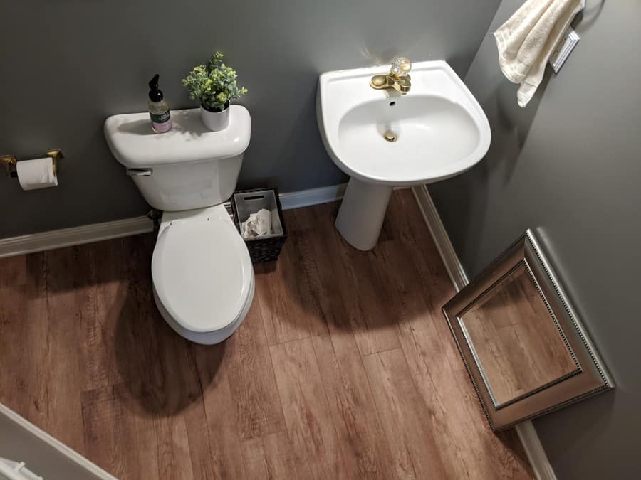 Luxury vinyl plank flooring installed by Forever Flooring