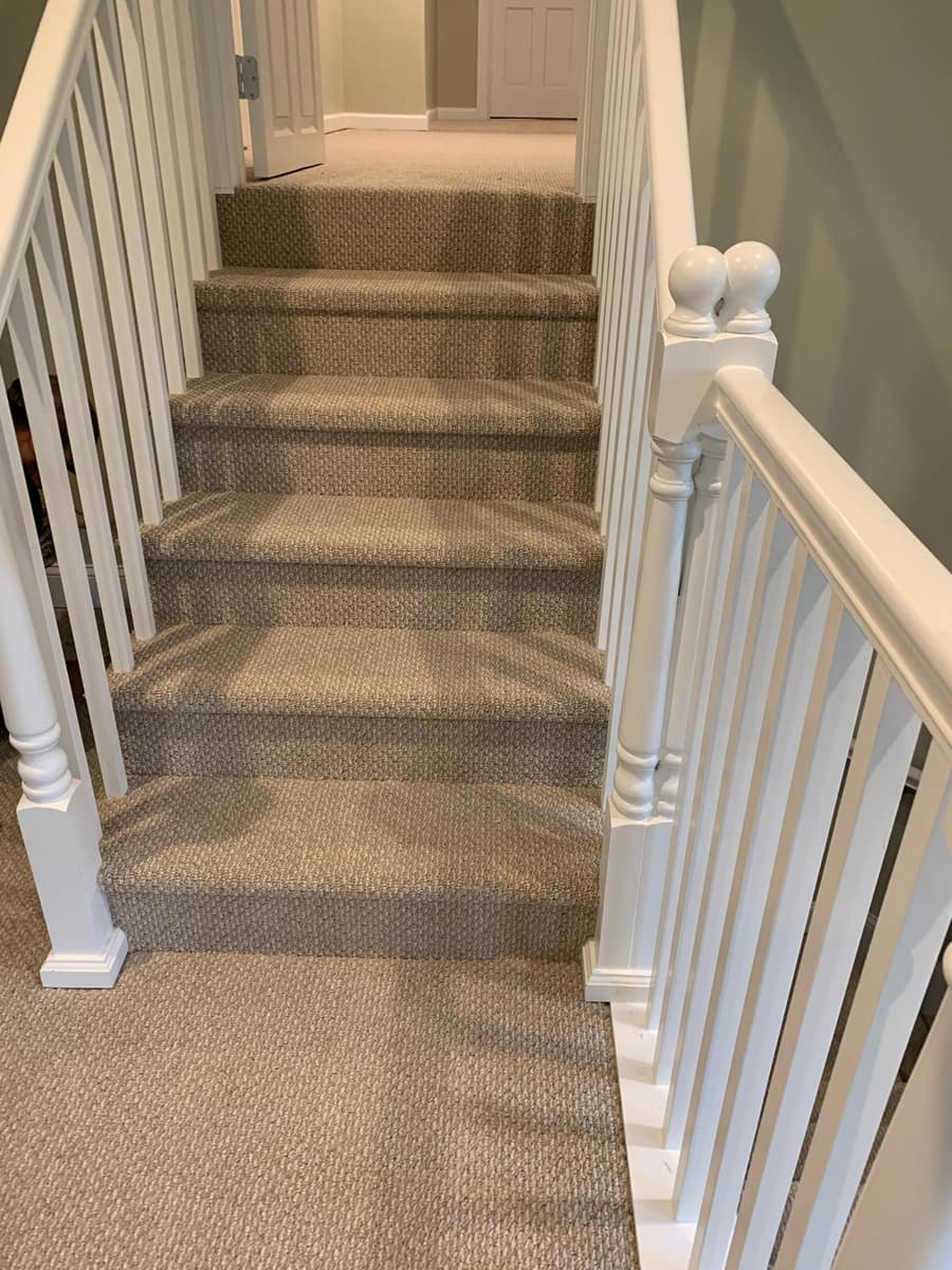 Custom stairs and railings crafted by Forever Flooring