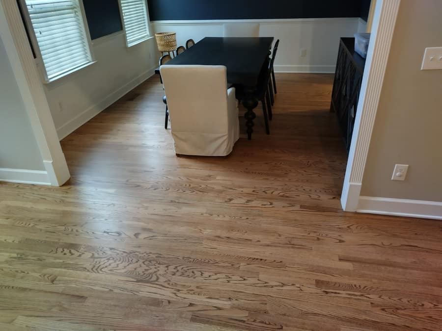 Hardwood flooring and refinishing work by Forever Flooring