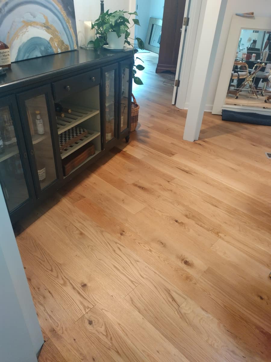 Hardwood flooring and refinishing work by Forever Flooring